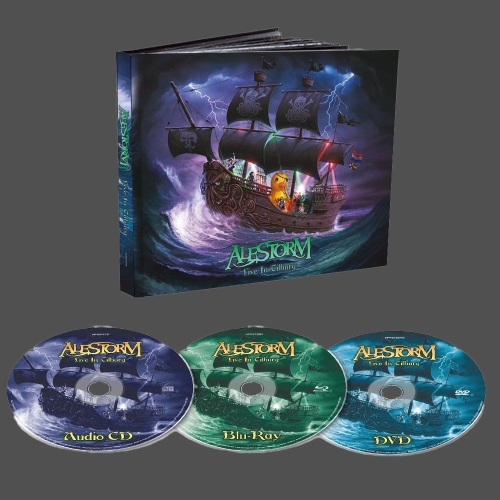 Alestorm: Live In Tilburg DIGI CD+DVD+BLURAY