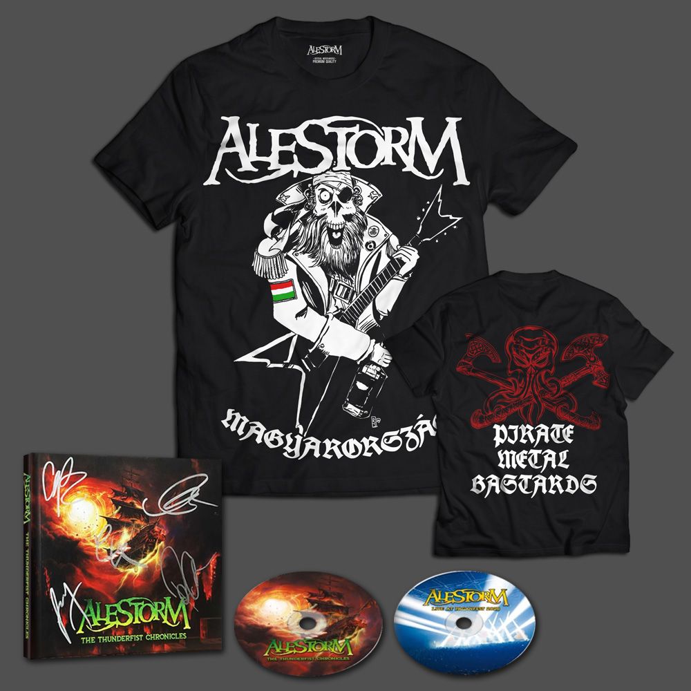 Alestorm: The Thunderfist Chronicles 2CD MEDIABOOK + Póló Csomag